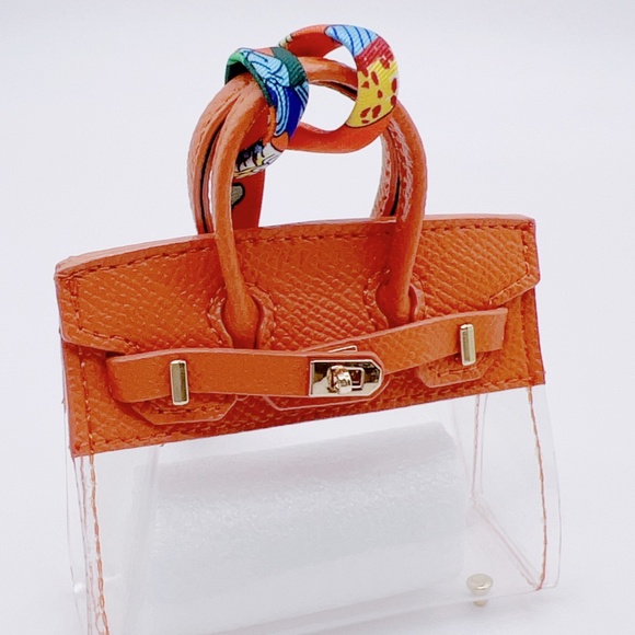 Chic Multi-Use Mini Bag Charm Perfect for Keys, AirPods,Makeup Essentials - Picture 3 of 12